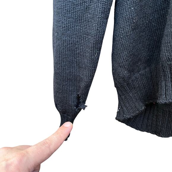 Vintage 60’s Pendleton Wool Cardigan Sweater Size Large 19x26 - Picture 5 of 10